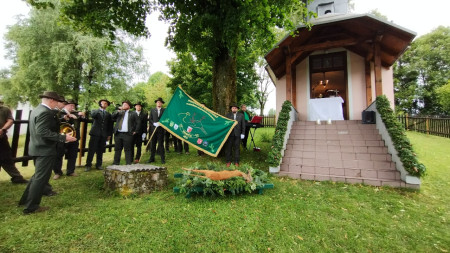 Svätohubertovská omša na Petránkach