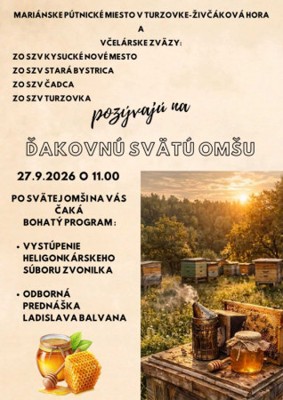 Ďakovná svätá omša za včelárov